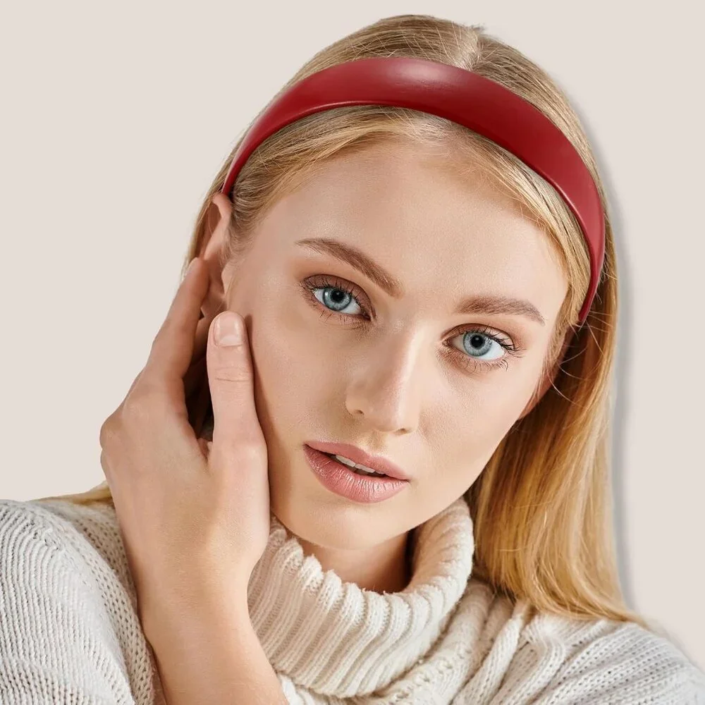 N/A red faux